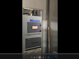 武汉客户案例：飞机配件自动喷砂机工作视频